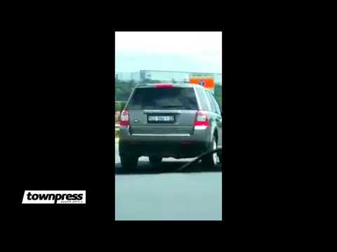 E toll - Illegal Plate Number Hidding device use on N1