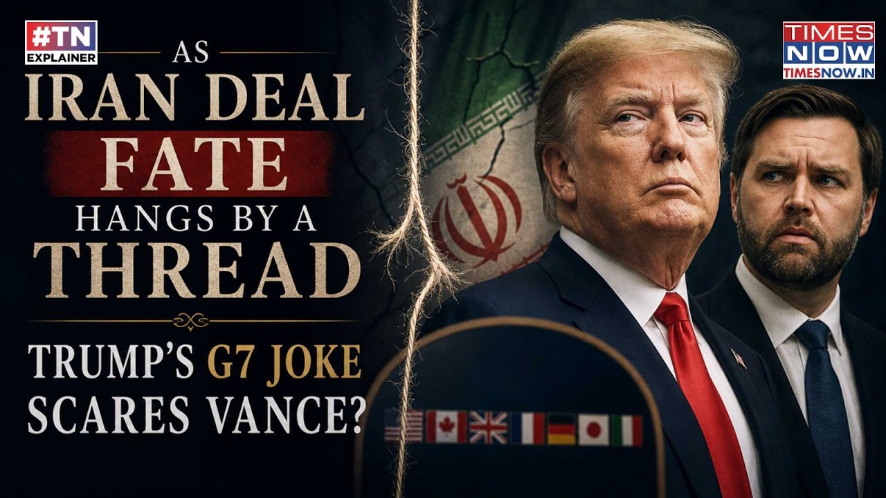 As Iran Deal Fate Hangs By A Thread, Trump's Open Threat for Vance Disguised As Joke Scares US VP?