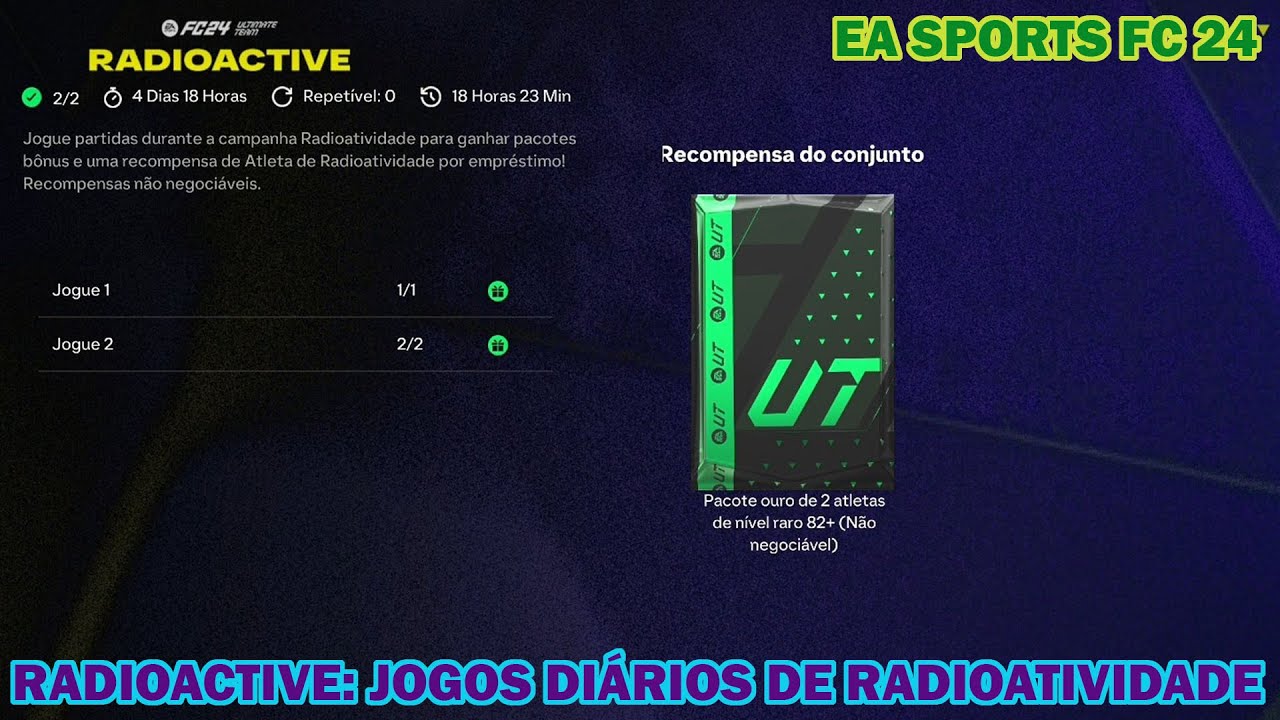 RADIOACTIVE: JOGOS DIÁRIOS DE RADIOATIVIDADE