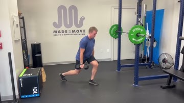 DB Split Squat Jump | Charleston, SC | Made 2 Move