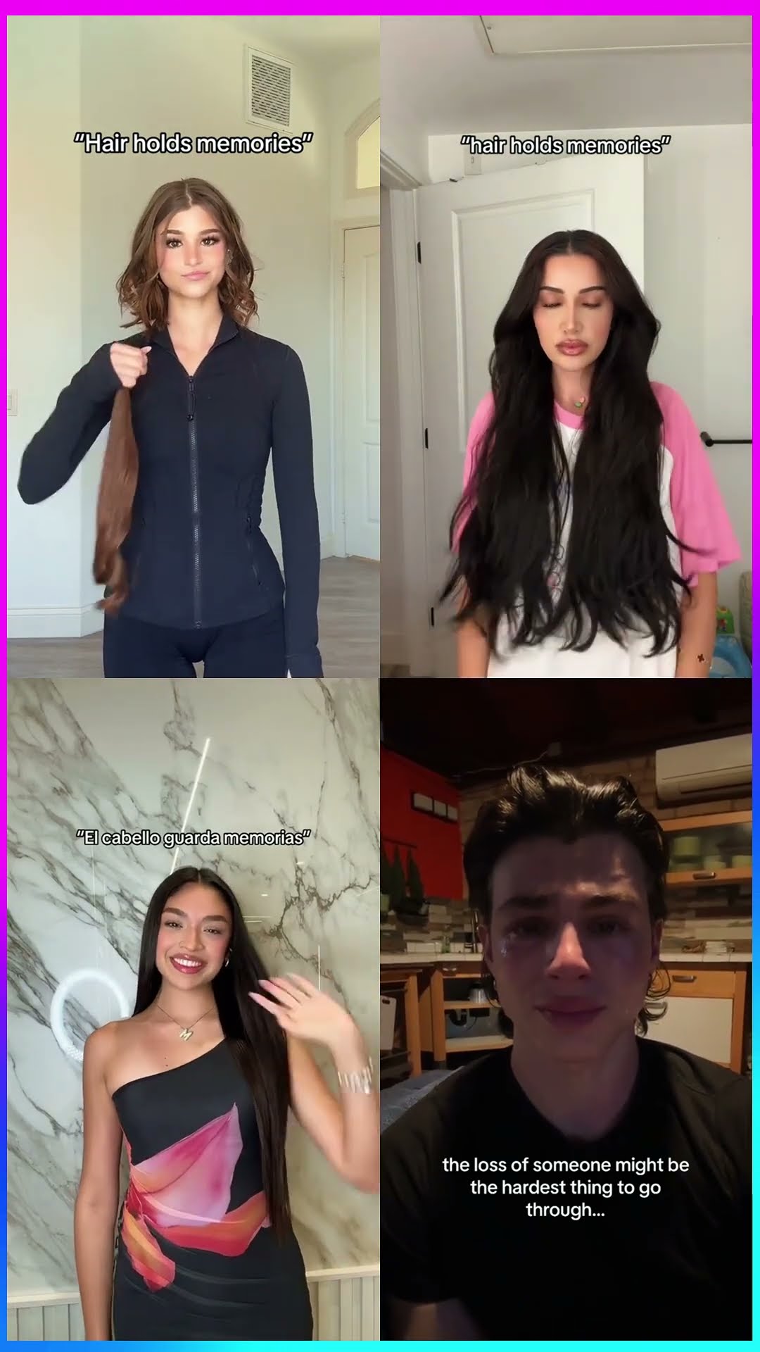 ?? Brooke x Sony x Mia x Pierre #shorts #sad #hair #hairstyle #youtubeshorts #memories