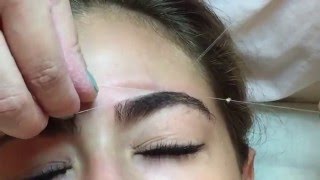 Learn how to thread eyebrow from me. It is easy to learn and cost little money to learn (5)