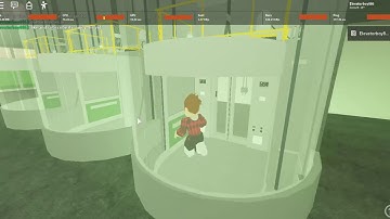 Cortex Destination Dispatch traction elevator at Cortex elevator museum - roblox