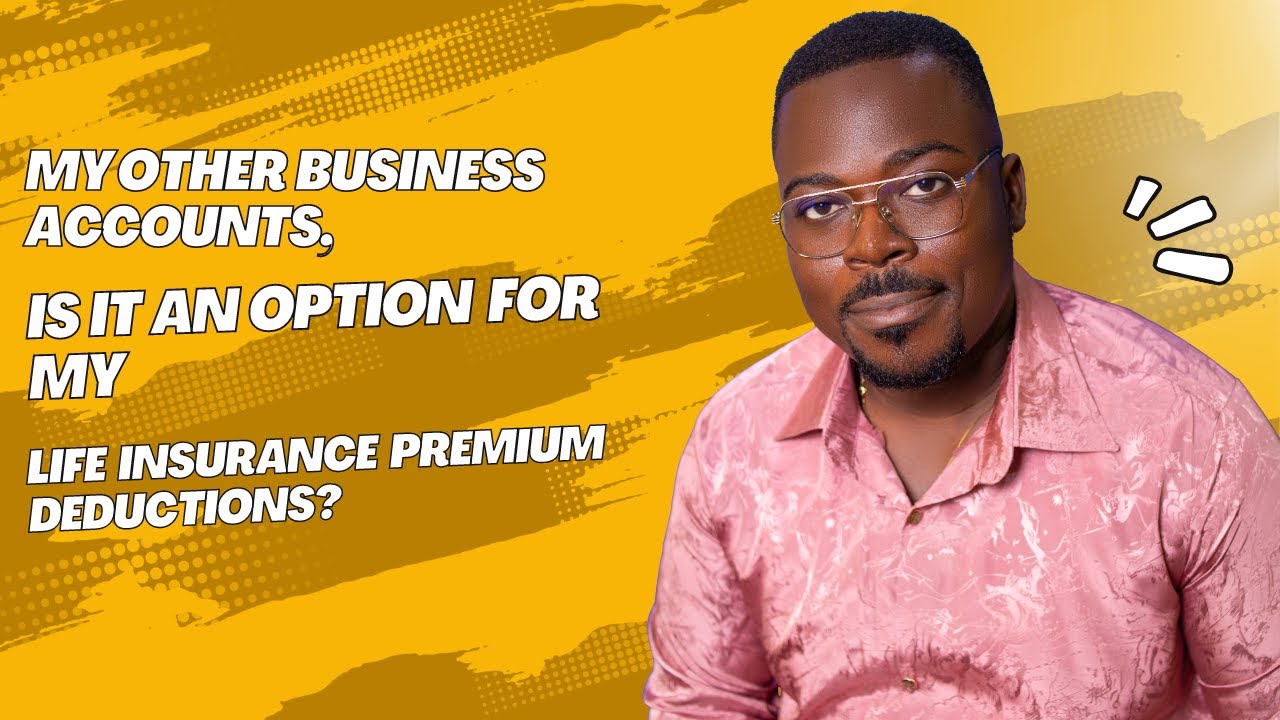 My other business accounts, is it an option for my life insurance