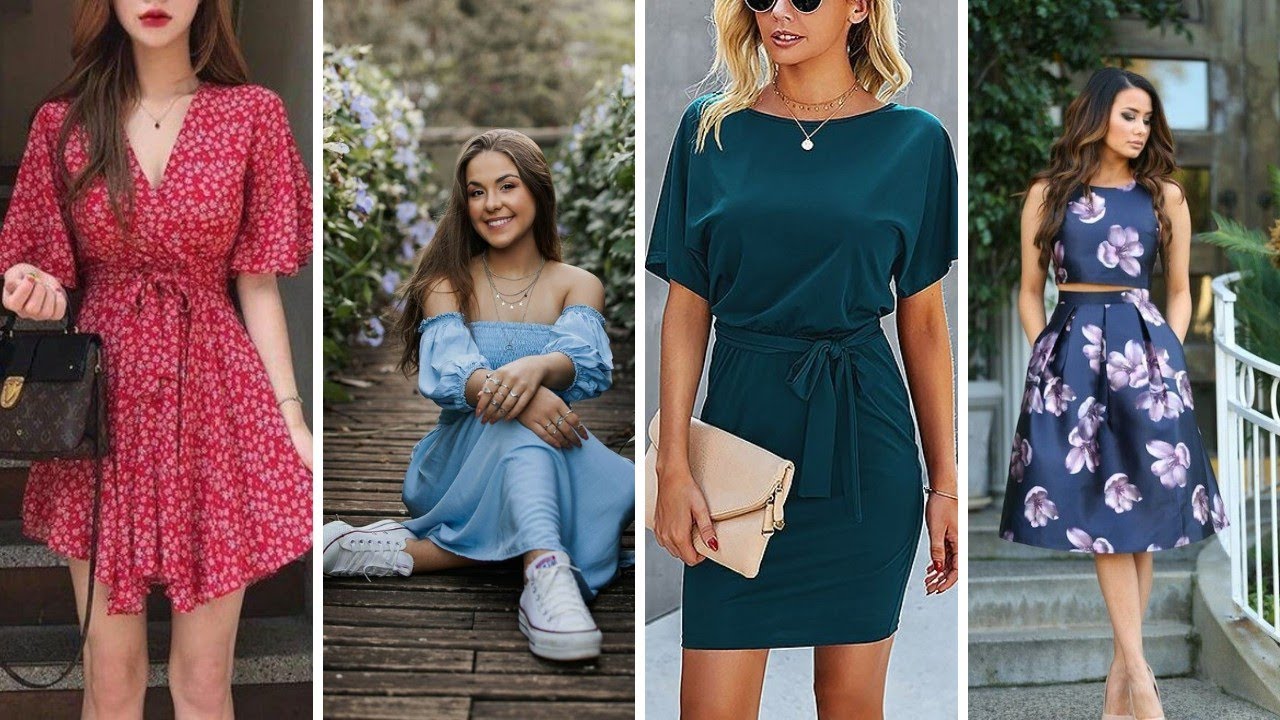 Explore the Latest Womens Outing Dress Fashion Trends | Women Fashion ...