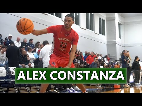 Westminster Academy 2026 SF Alex Constanza Scores 34 Points in Final Game of Junior Season