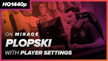 [CSGO DEMO] Plopski (NiP) vs fnatic / 27 frags / Mirage // POV - Point of View