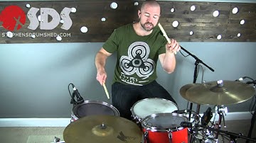 DRUM LESSON - Practical Drum Fills - The Backwards Fill with Stephen Taylor
