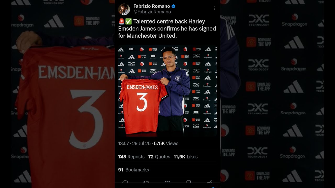 Manchester United New Signing Here We Go Mufc