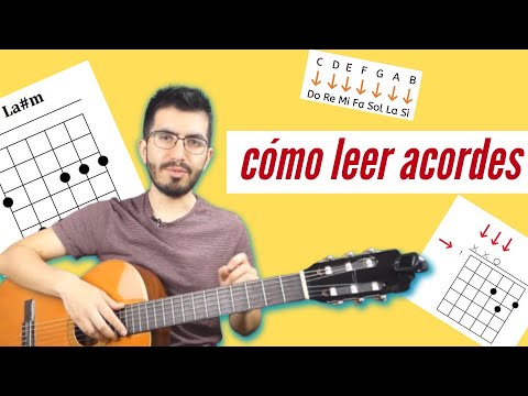 Vídeo: Como Aprender A Ler Acordes De Guitarra