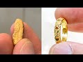 Ladies 22k Gold Ring Making New Design | How it’s made | 4K Video Jewelry Making