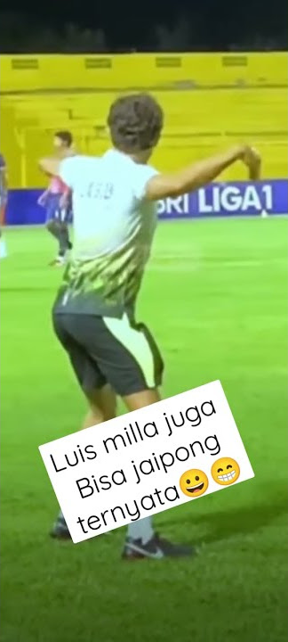 Luis milla juga bisa tari jaipong😀#Shorts