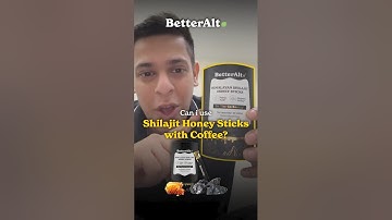 Why Adding SHILAJIT to Your Coffee is a GAMECHANGER #betteralt #shilajit