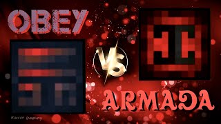 Obey vs Armada - NEW TOP 3? (Pixel Gun 3D Clan War & Discord Messages)