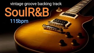 Video thumbnail of "Vintage Groove Backing Track 115bpm Ebm HowLong idea"