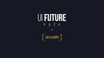 UI FUTURE PACK V1.5/ Monthly FREE HUD Update/ Call-Outs/ Transitions/ Glitch/ Interface