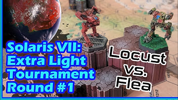 Solaris VII: Fall ExLight Battlemech Tournament Round 1: Locust vs. Flea