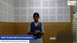 28 POs CSE-D SEAT Model Self-Intro Evaluation as part of ESJS Course (CH-3) (29/07/26)