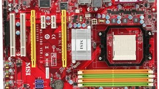 Ремонт материнской платы MSI K9N SLI V2. Пост-код D4h