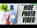 How to Hide Photos &amp; Videos in Oppo A5x | Privacy Setting