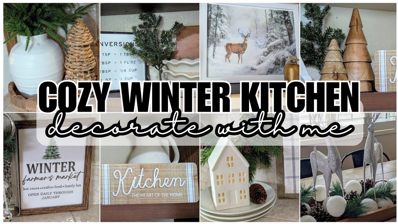 ❄️ НОВИНКА! 2025 УЮТНАЯ ЗИМНЯЯ КУХНЯ. УКРАШАЙТЕ ВМЕСТЕ СО МНОЙ ❄️ ИДЕИ И ВДОХНОВЕНИЕ ДЛЯ УКРАШЕНИ...