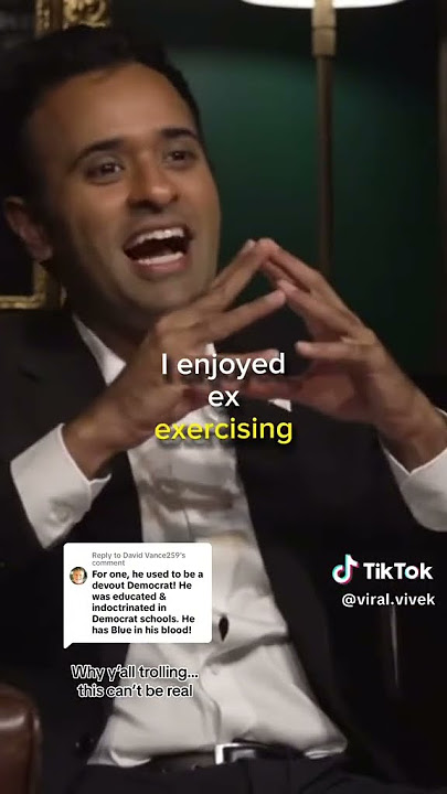 Presidential Candidate Vivek Ramaswamy Used To Be A Libertarian Rapper?!??!