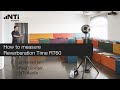 How to measure reverberation time rt60