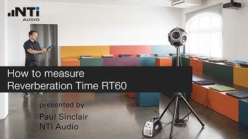 How to measure Reverberation Time RT60