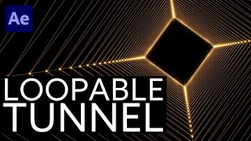 Creating a LOOPABLE INFINITE TUNNEL using Trapcode MIR3 | After Effects Tutorial