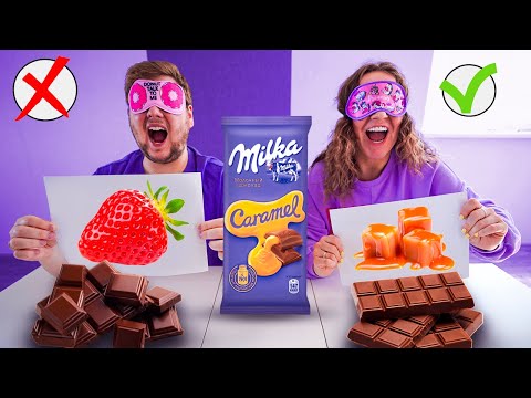 УГАДАЙ ВКУС ШОКОЛАДА MILKA ЧТОБЫ ВЫЖИТЬ ! ЭКСТРЕМАЛЬНО СЛАДКИЙ ЧЕЛЛЕНДЖ!