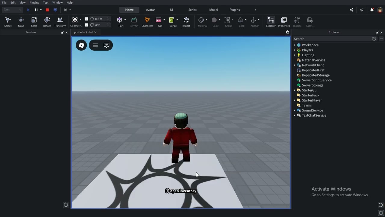Roblox Studio 2026 01 26   19 05 26 05 DVR