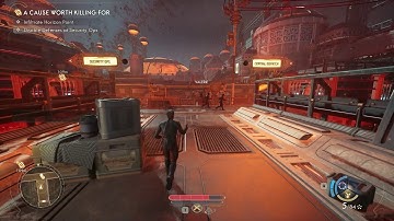 The Outer Worlds 2 - Disable defenses at security ops - A Cause worth killing for