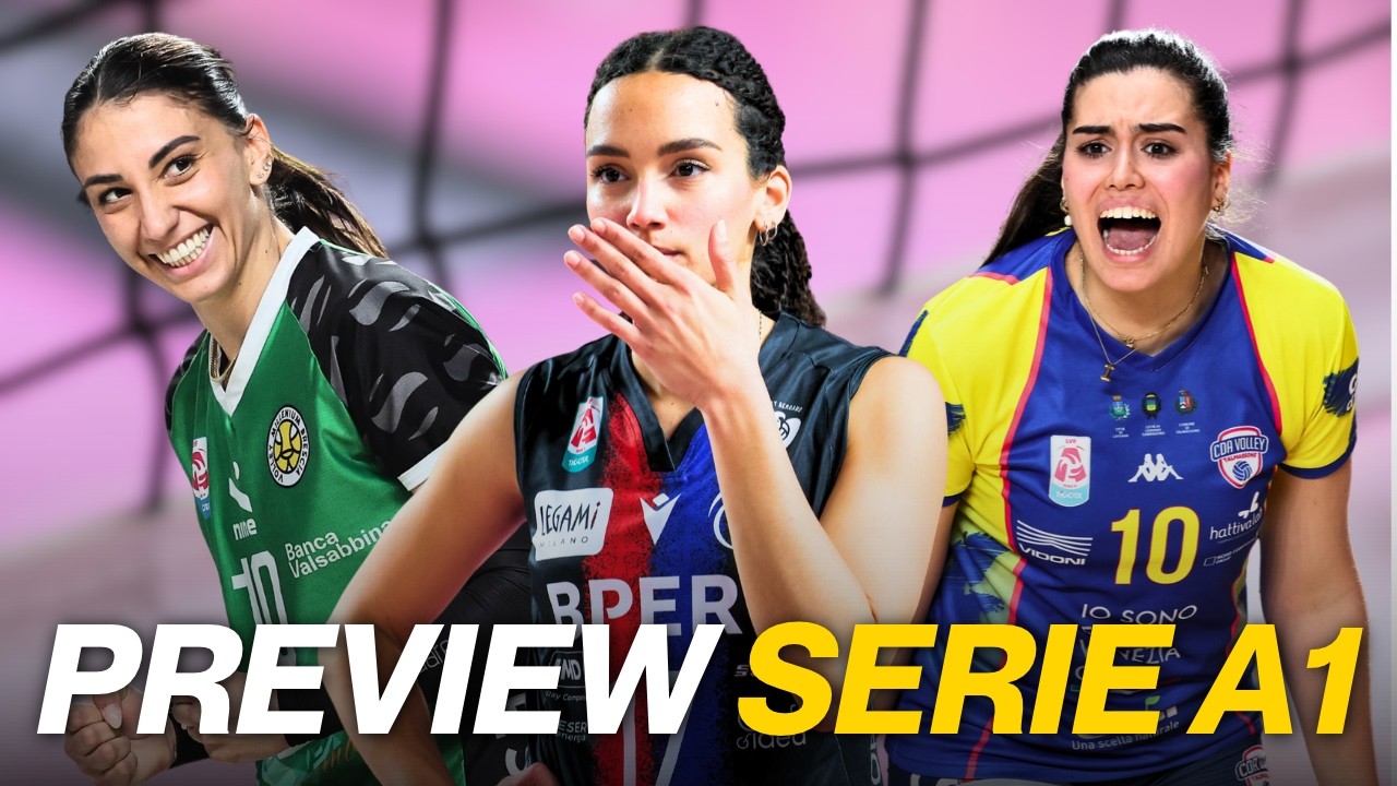 PREVIEW SERIE A1F 2026-2027 (Prima parte)