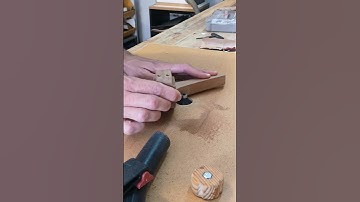 Tapered chamfer on router table #shorts #woodworking #diy