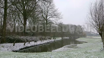 Midden Delfland Maasland commandeurspolder sneeuw #5