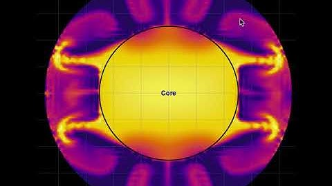 Mantle Convection Simulation Video