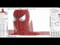 Speed Painting (#SAI) - Spider Man Simple Art