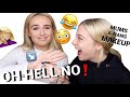 FULL FACE USING MUM'S & NAN'S MAKE-UP | NO HUNS!! | SYD AND ELL