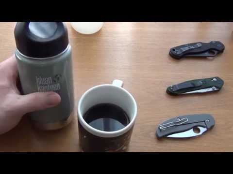 Klean Kanteen - 355 ml Water Bottle & Thermos - YouTube