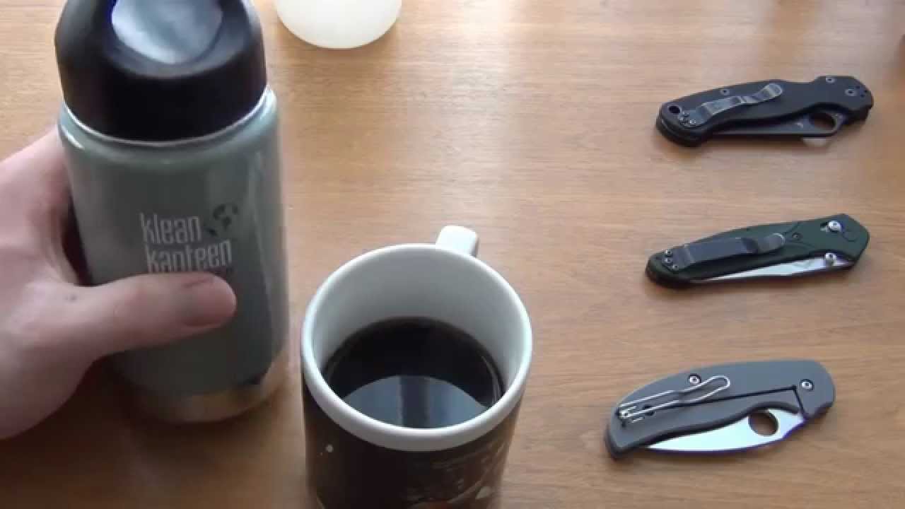 Klean Kanteen - 355 ml Water Bottle & Thermos - YouTube