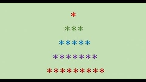 How to create a triangle shape in java programming