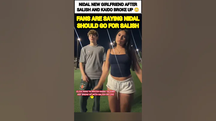Nidal Wonder new Girlfriend after Salish Matter and Kaido broke up?😳 #shorts #trending #viral #love