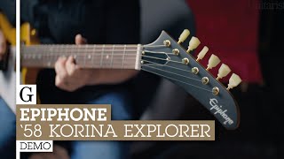 Epiphone '58 Korina Explorer Demo