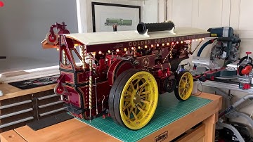 2" Showmans Engine Running On Air.