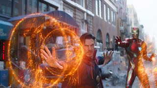 Avengers vs Black Order - New York Battle | Avengers Infinity War (2018) Movie CLIP HD