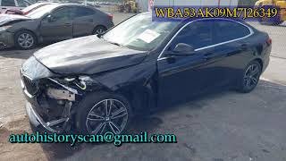 WBA53AK09M7J26349 BMW 228i 2021
