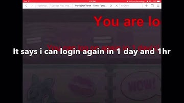 MSP i got locked out on my main acc again!