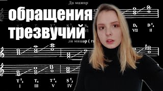 ОБРАЩЕНИЯ ТРЕЗВУЧИЙ [Теория музыки с Серафимой]