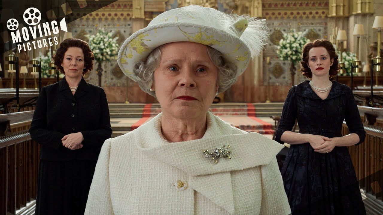 The Final Scene Of Crown Imelda Staunton Claire Foy Olivia Colman 