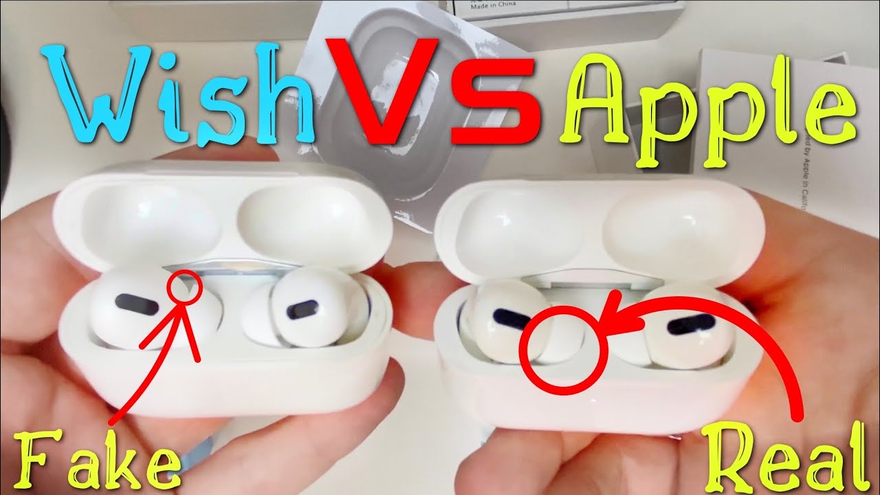 Wish AirPods vs Apple AirPods Pro